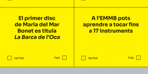 La Escuela Municipal de Música de Banyoles abre hoy el período de preinscripciones para el próximo curso